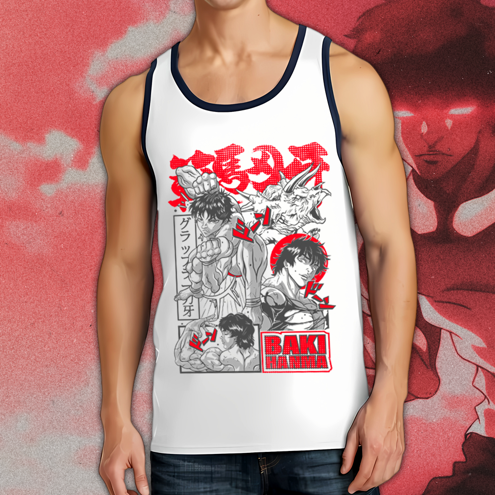 Polera Tank Baki Hanma II