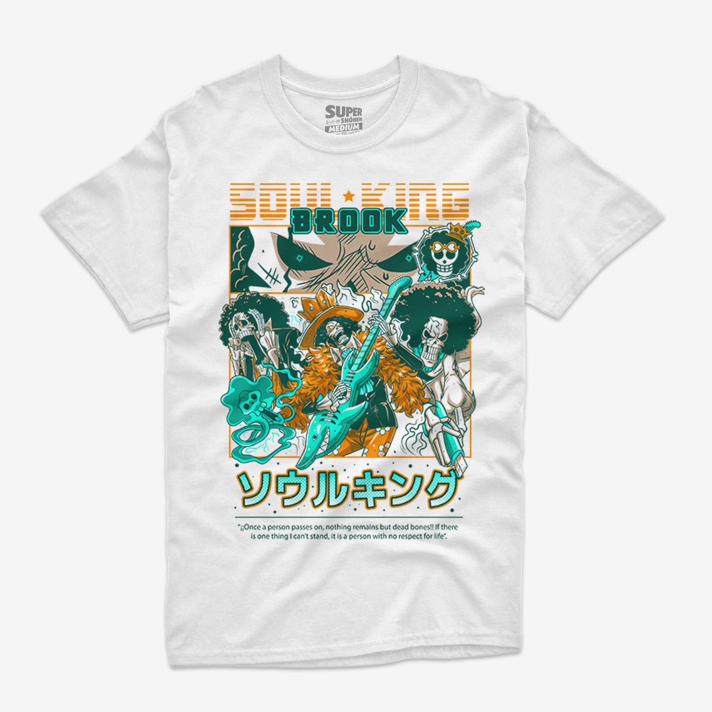 Polera Straw Hat Pirates: Brook