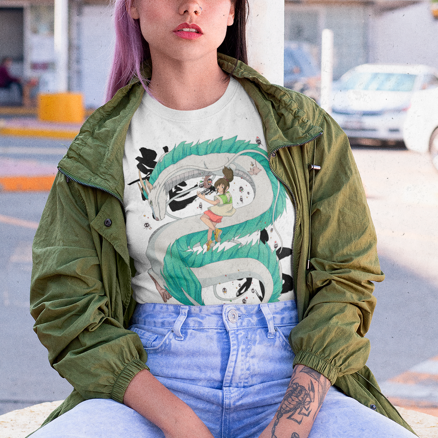 Polera El Viaje de Chihiro: Japanese Ver.