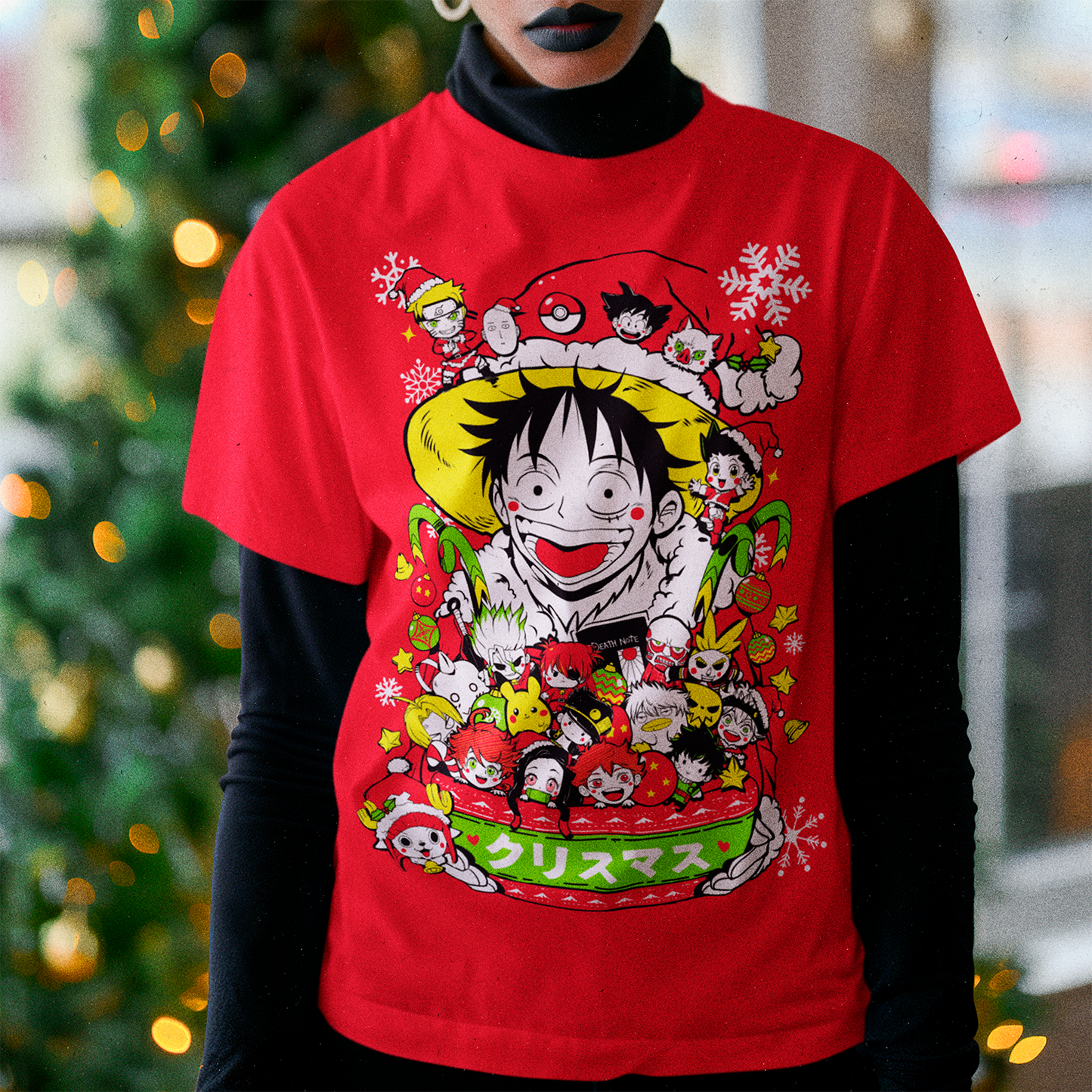 Polera Shōnen Jump Christmas
