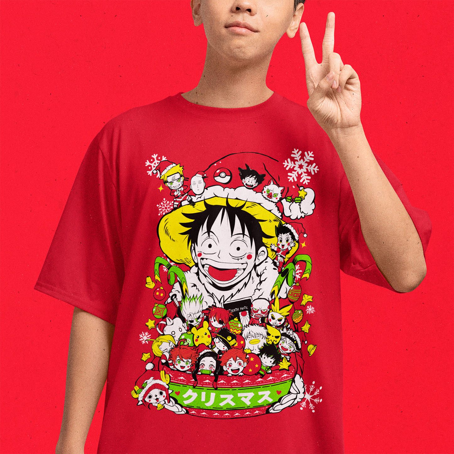 Polera Shōnen Jump Christmas