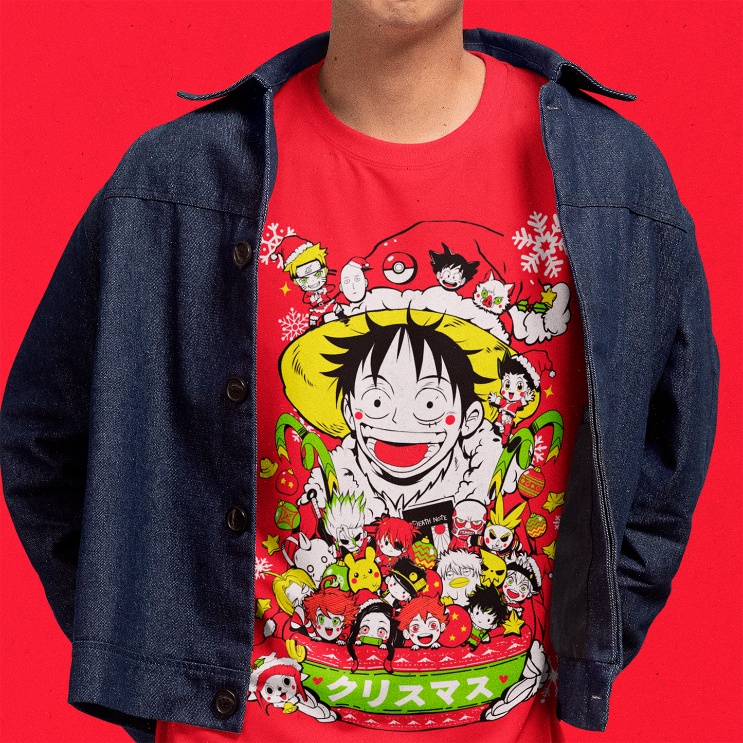 Polera Shōnen Jump Christmas