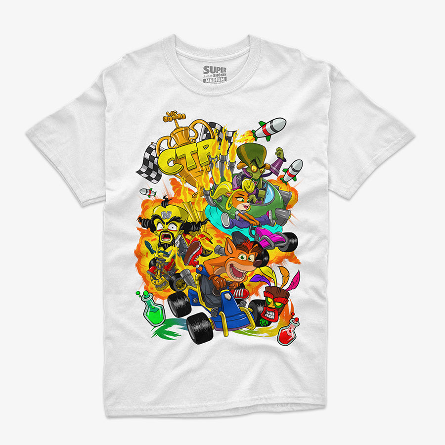 Polera Crash Team Racing (CTR)