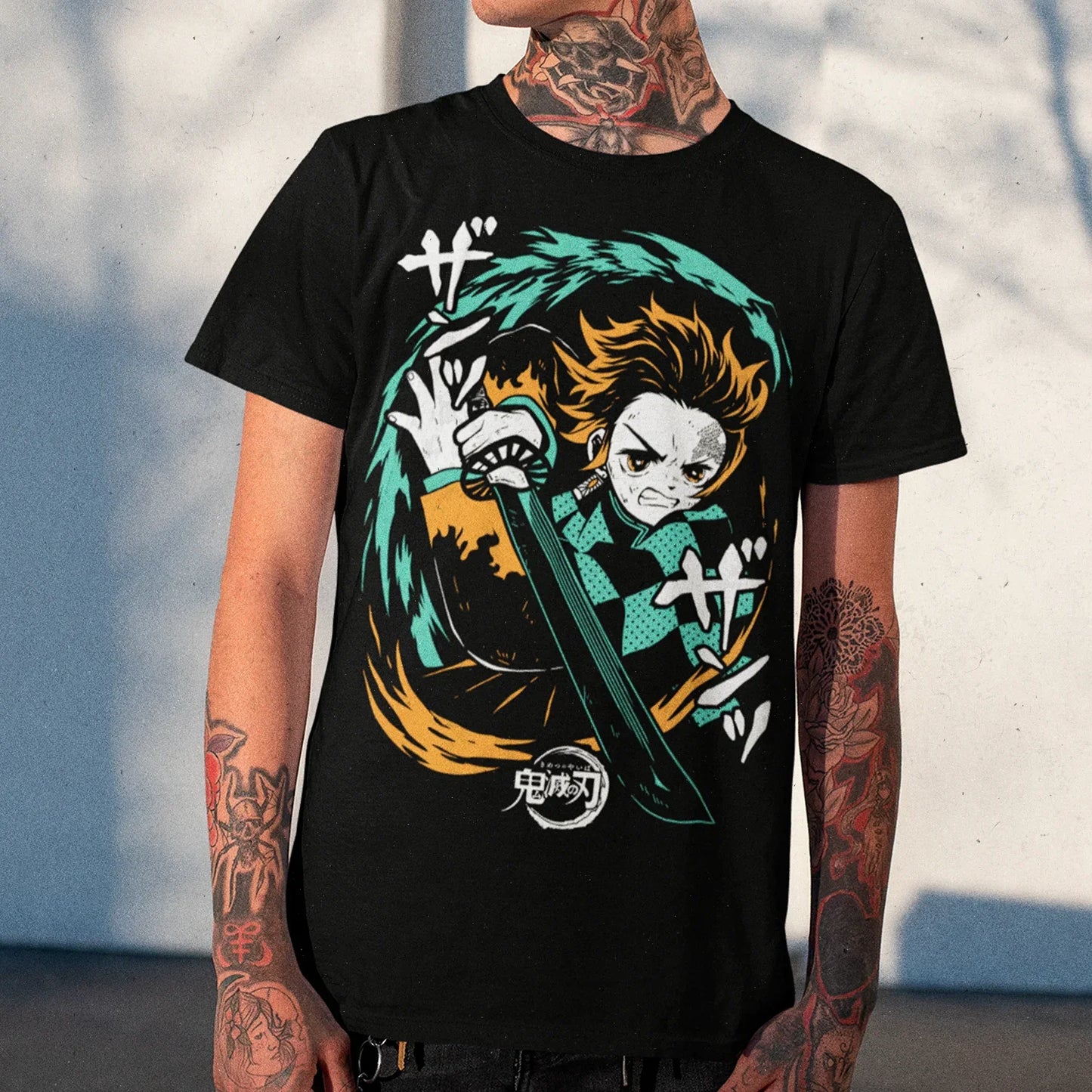 Polera Kimetsu No Yaiba: Tanjiro Kamado