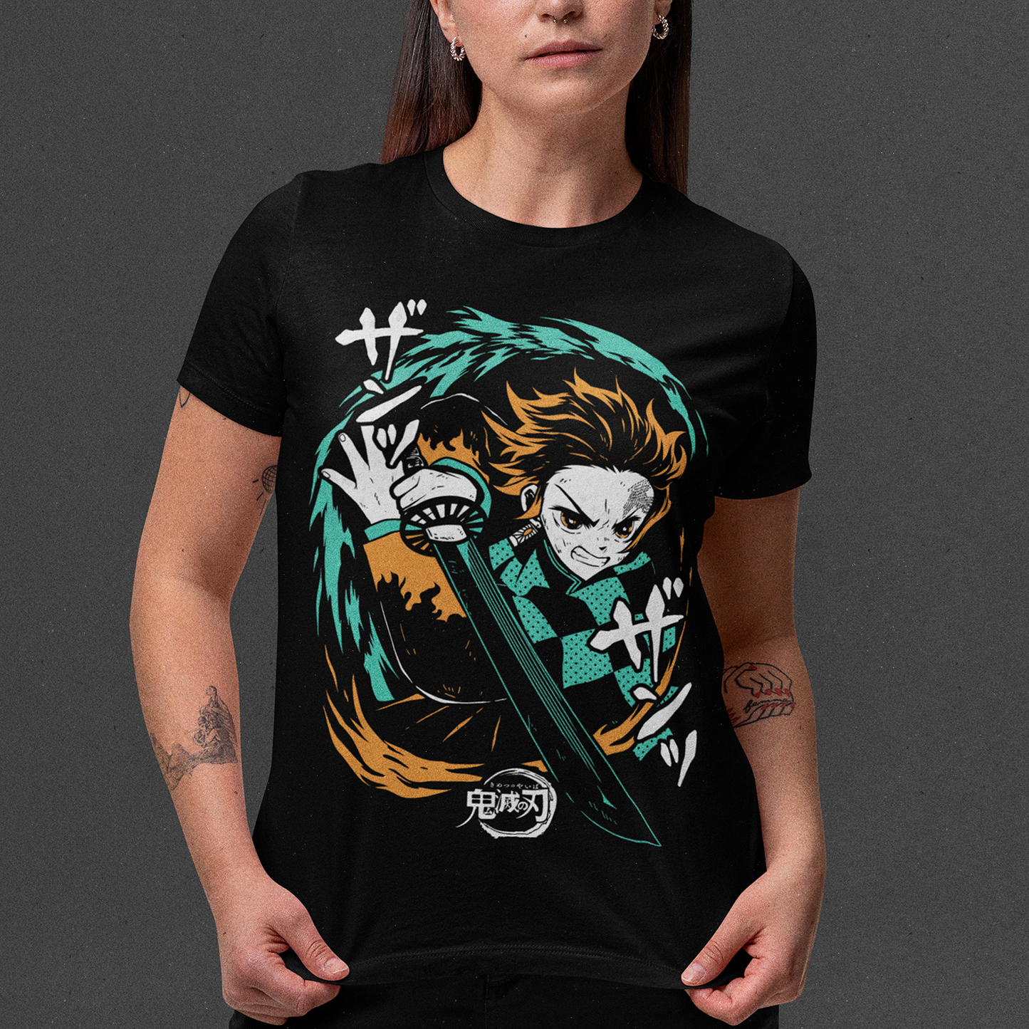 Polera Kimetsu No Yaiba: Tanjiro Kamado