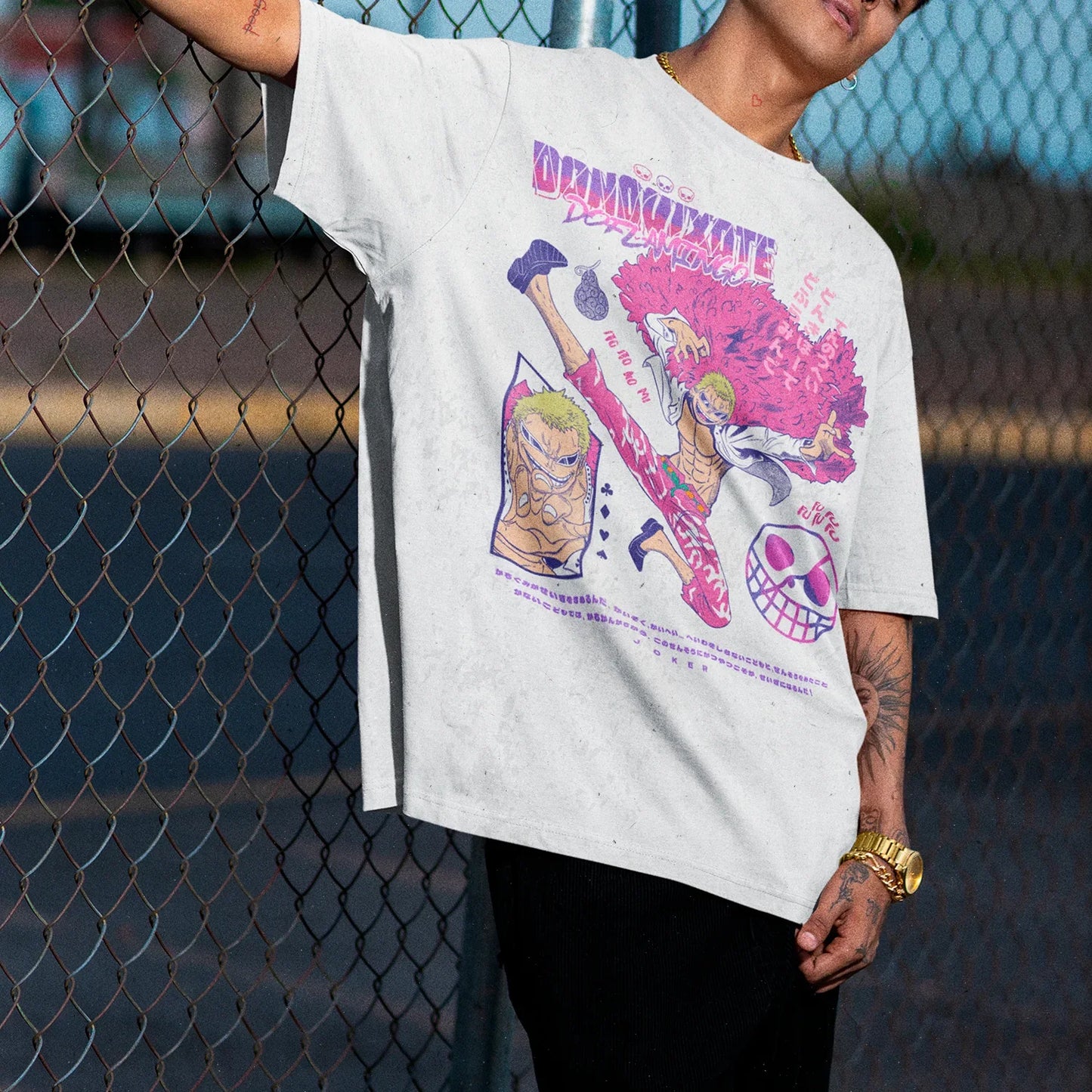 Polera One Piece: Donquixote Doflamingo