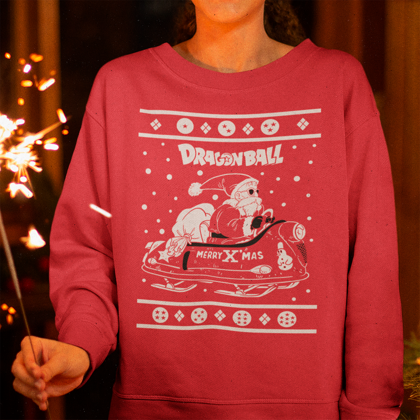 Polerón Dragon Ball Christmas