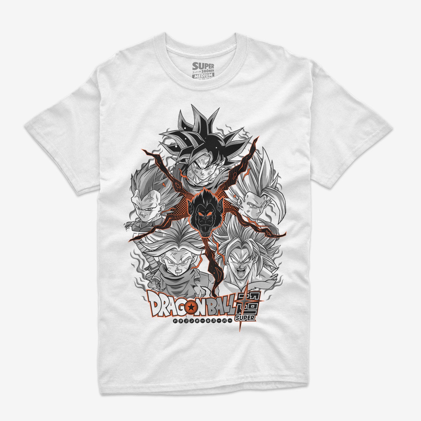 Polera Dragon Ball Super: Saiyans