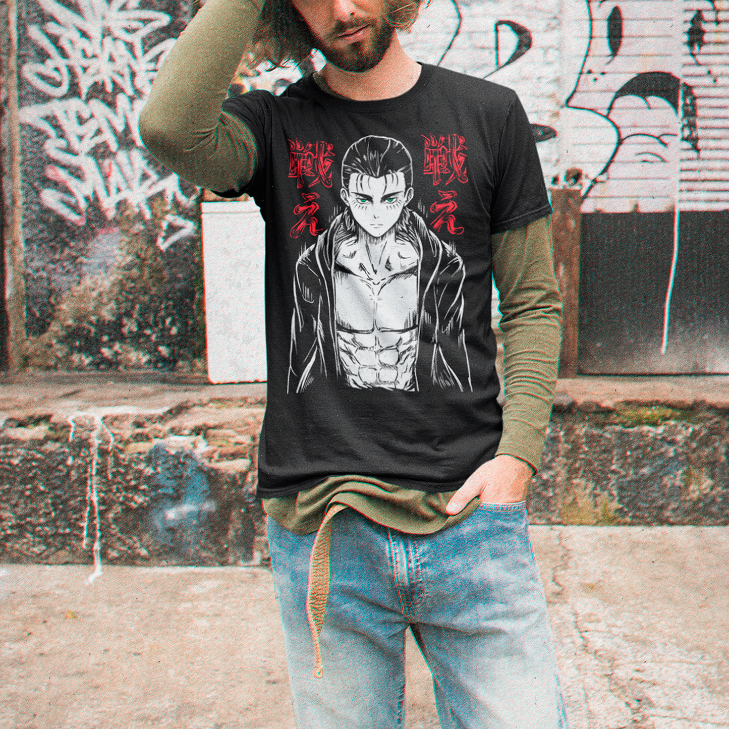 Polera Shingeki No Kyojin: Eren Jaeger Final Arc