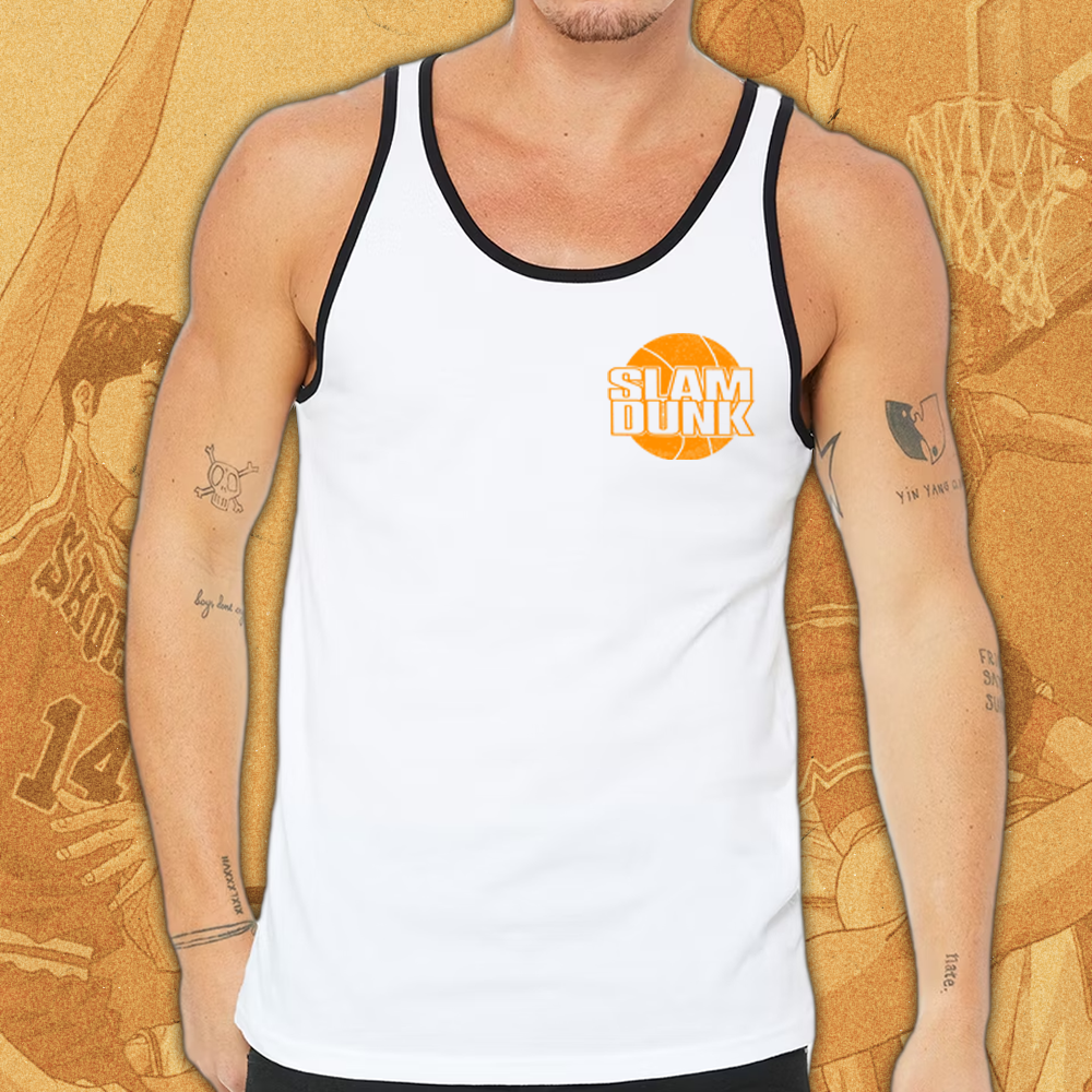 Polera Tank Hanamichi Sakuragi II Frente/Espalda