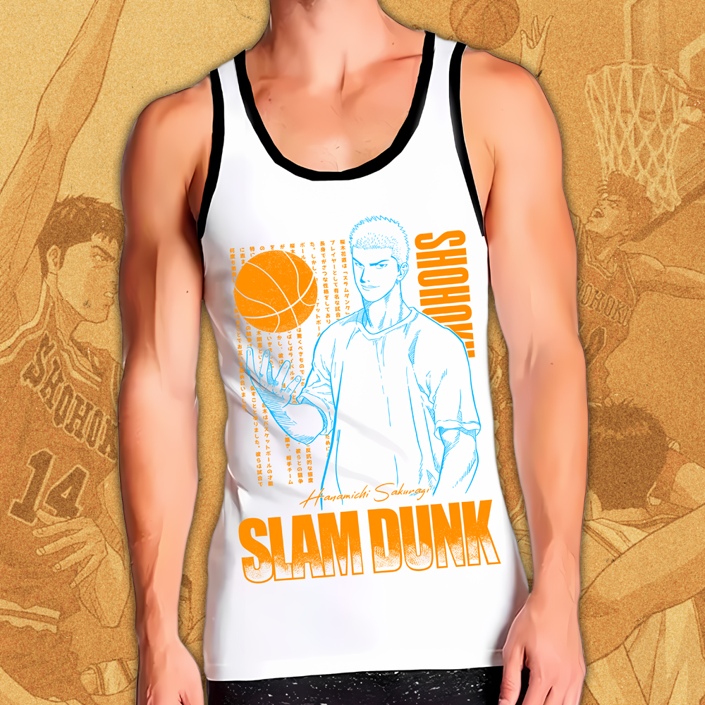 Polera Tank Hanamichi Sakuragi II