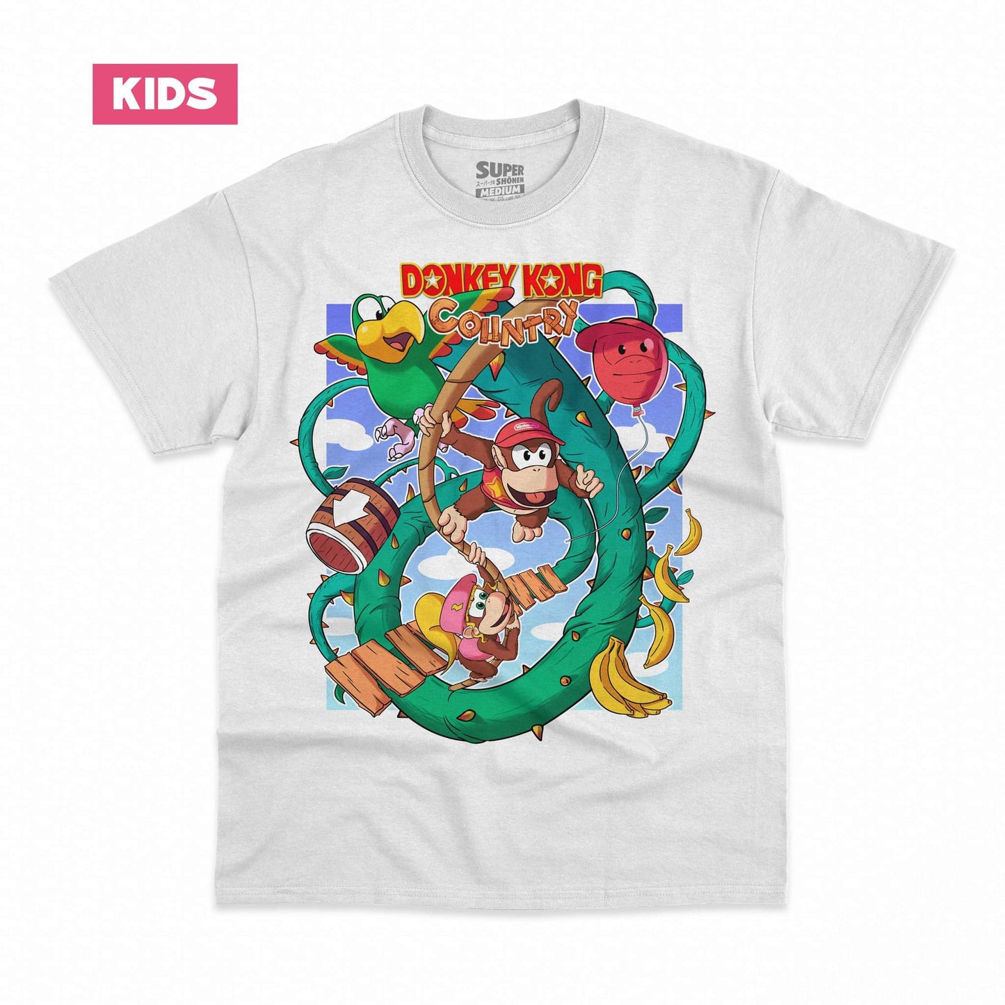 Polera Niño Donkey Kong Country 2