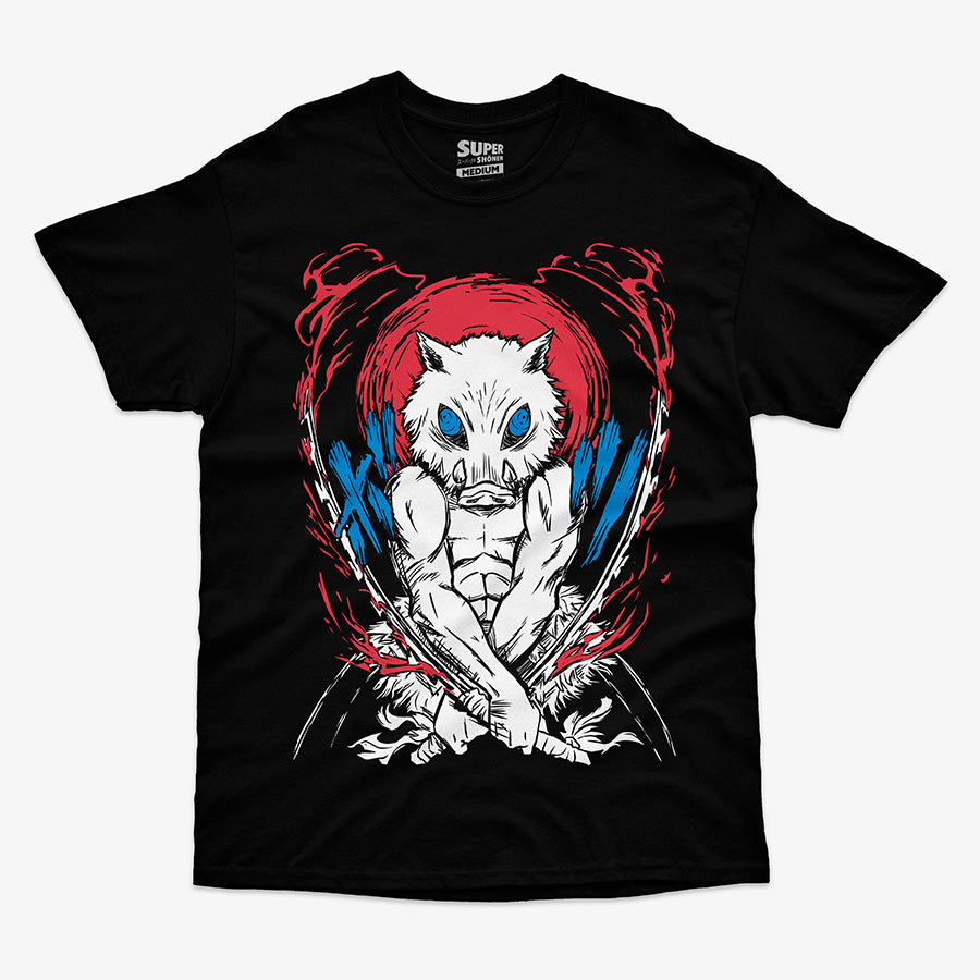Polera Kimetsu No Yaiba: Inosuke Hashibira
