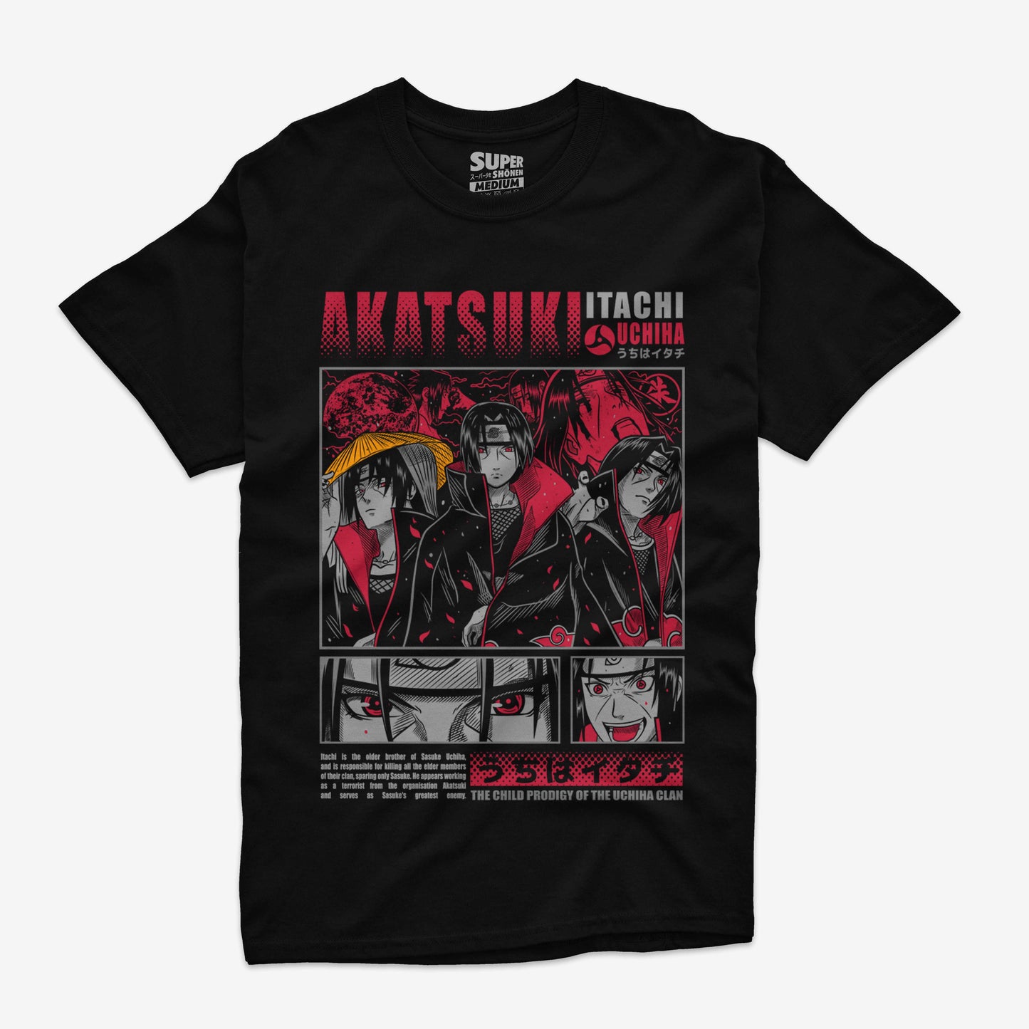 Polera Akatsuki: Itachi Uchiha