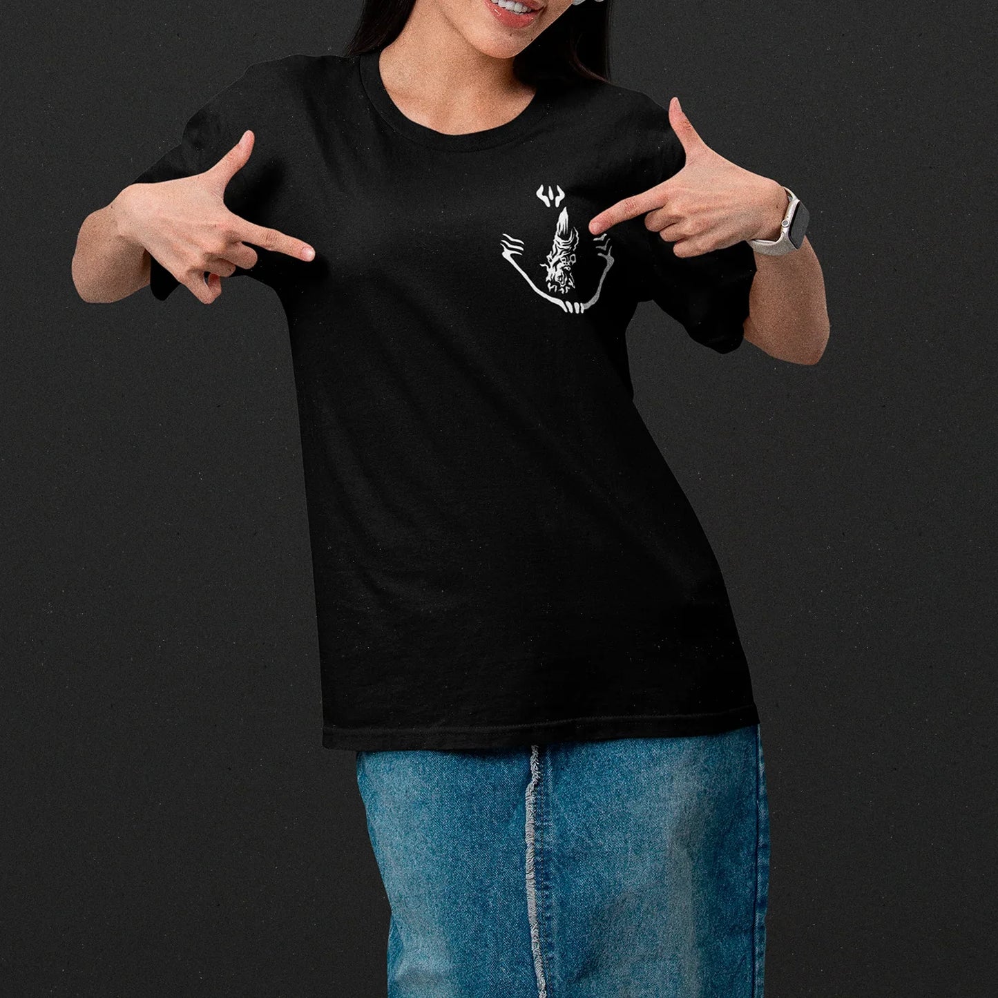 Polera Jujutsu Kaisen Frente/Espalda