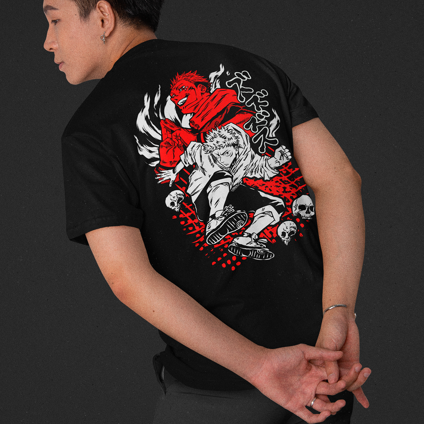 Polera Jujutsu Kaisen Frente/Espalda