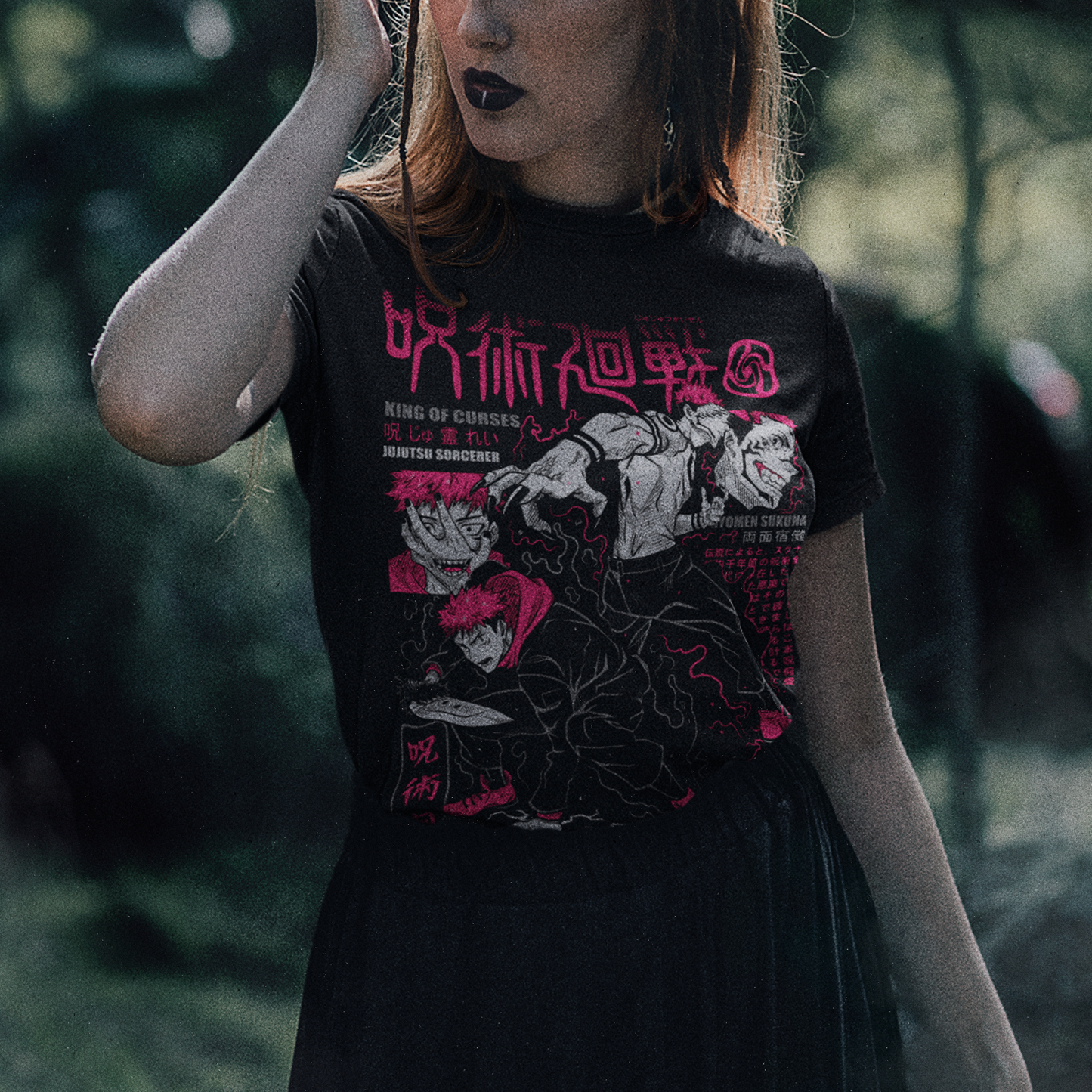 Polera Jujutsu Kaisen: Itadori x Sukuna
