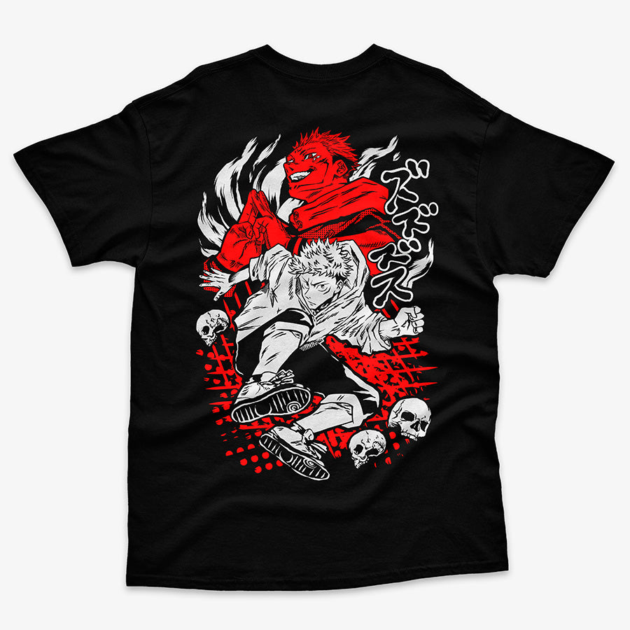 Polera Jujutsu Kaisen Frente/Espalda