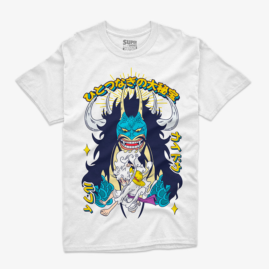 Polera Luffy Vs Kaido