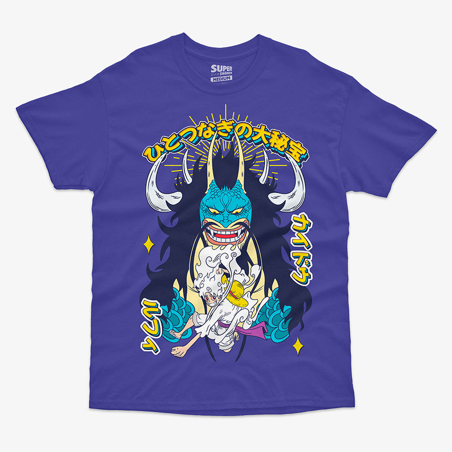 Polera Luffy Vs Kaido