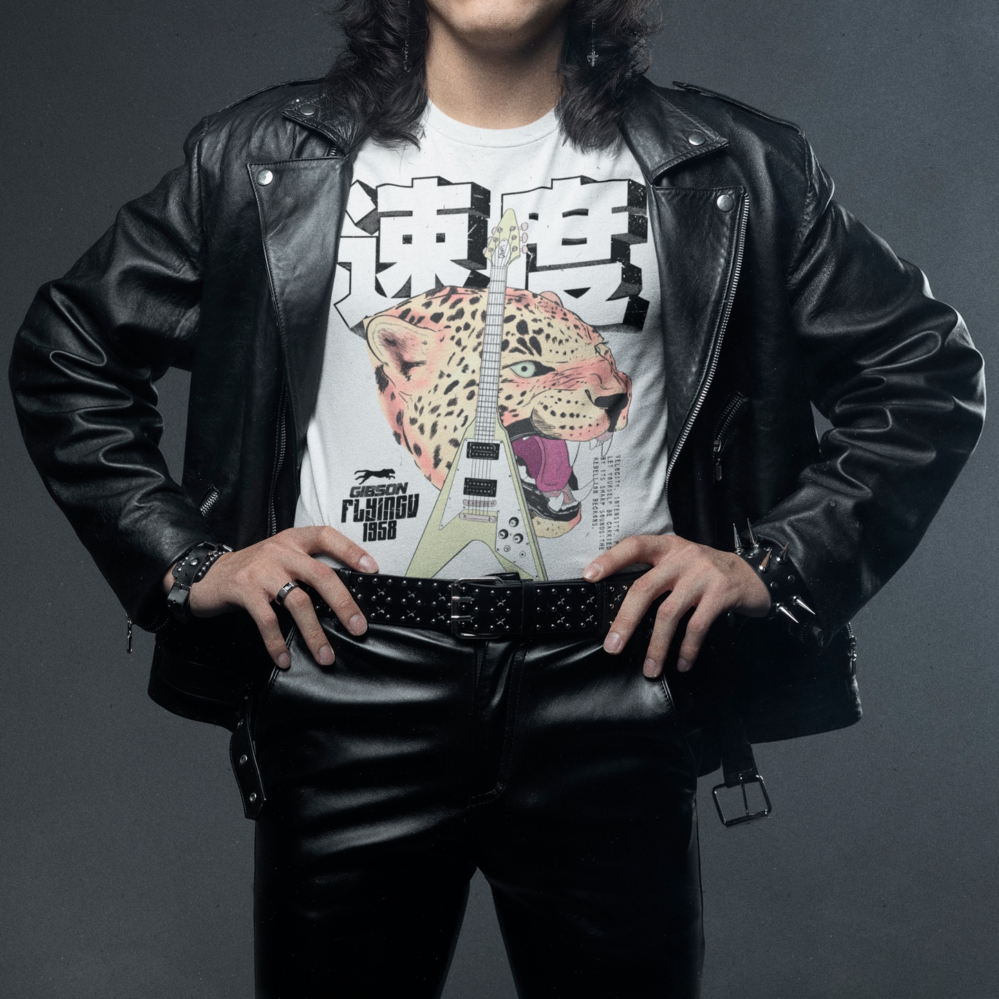 Polera Gibson Flying-V