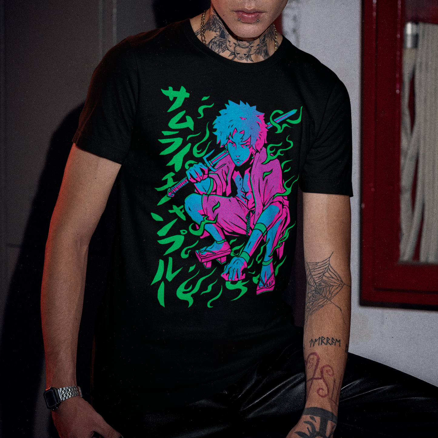 Polera Samurai Champloo: Mugen