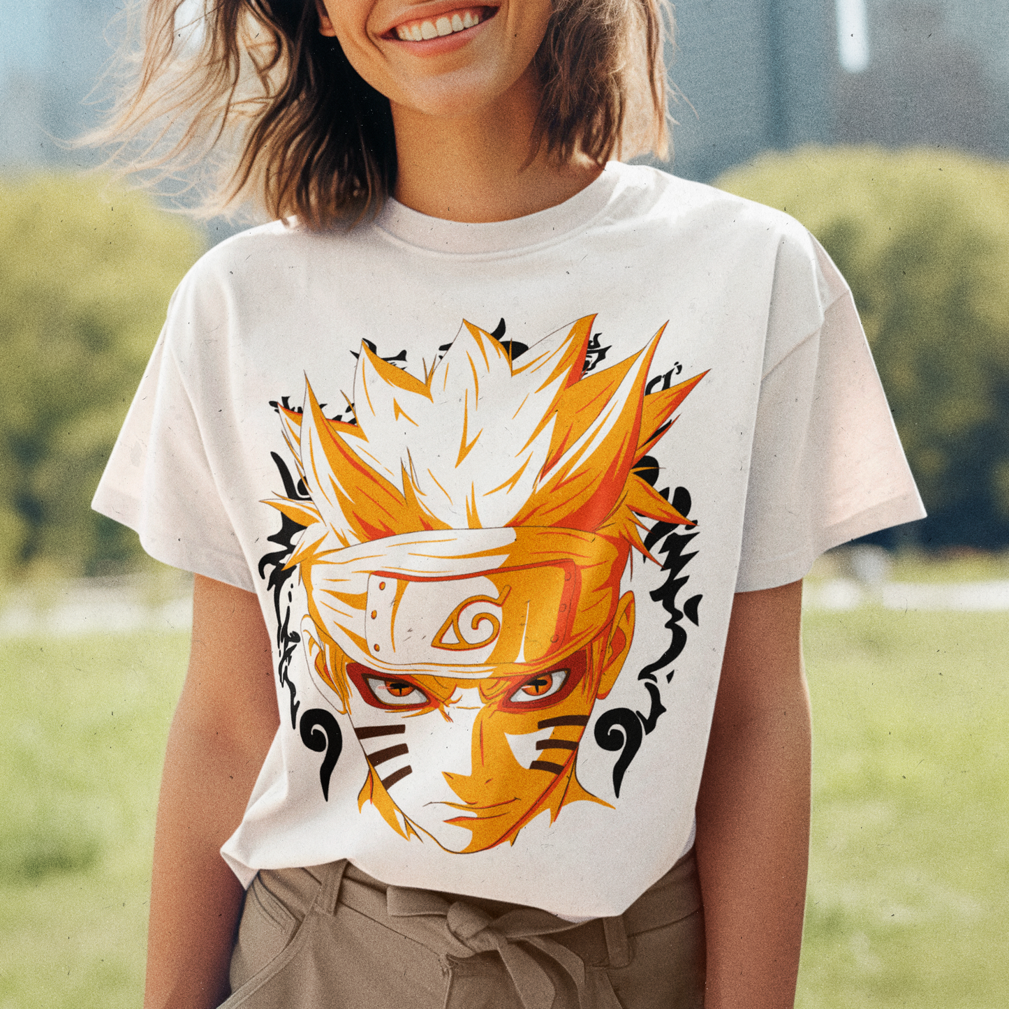 Polera Naruto Uzumaki Bijuu Sage Mode