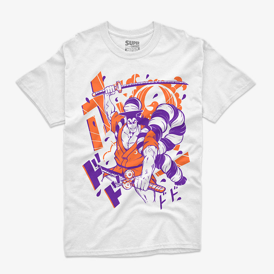 Polera Blanca Kozuki Oden Wano One Piece