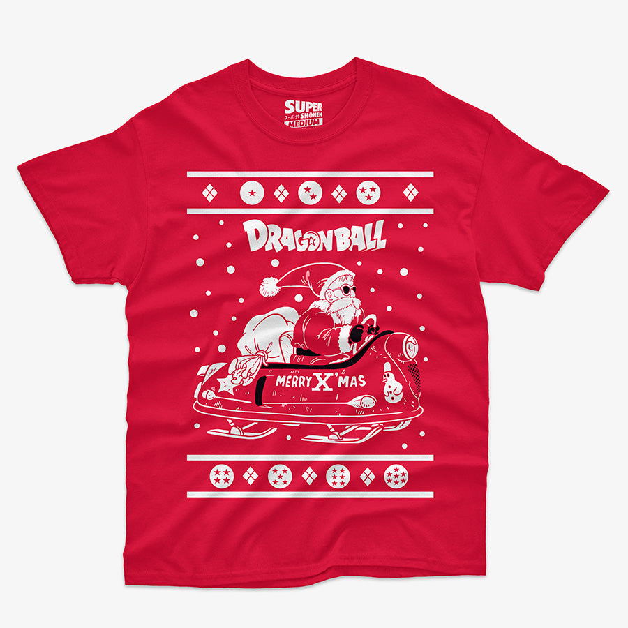 Polera Maestro Roshi Viejito Pascuero Dragon Ball Mockup