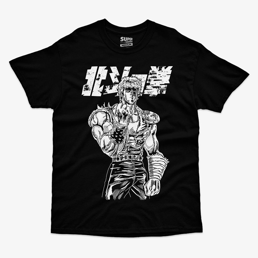 Polera Negra Hokuto No Ken Kenshiro