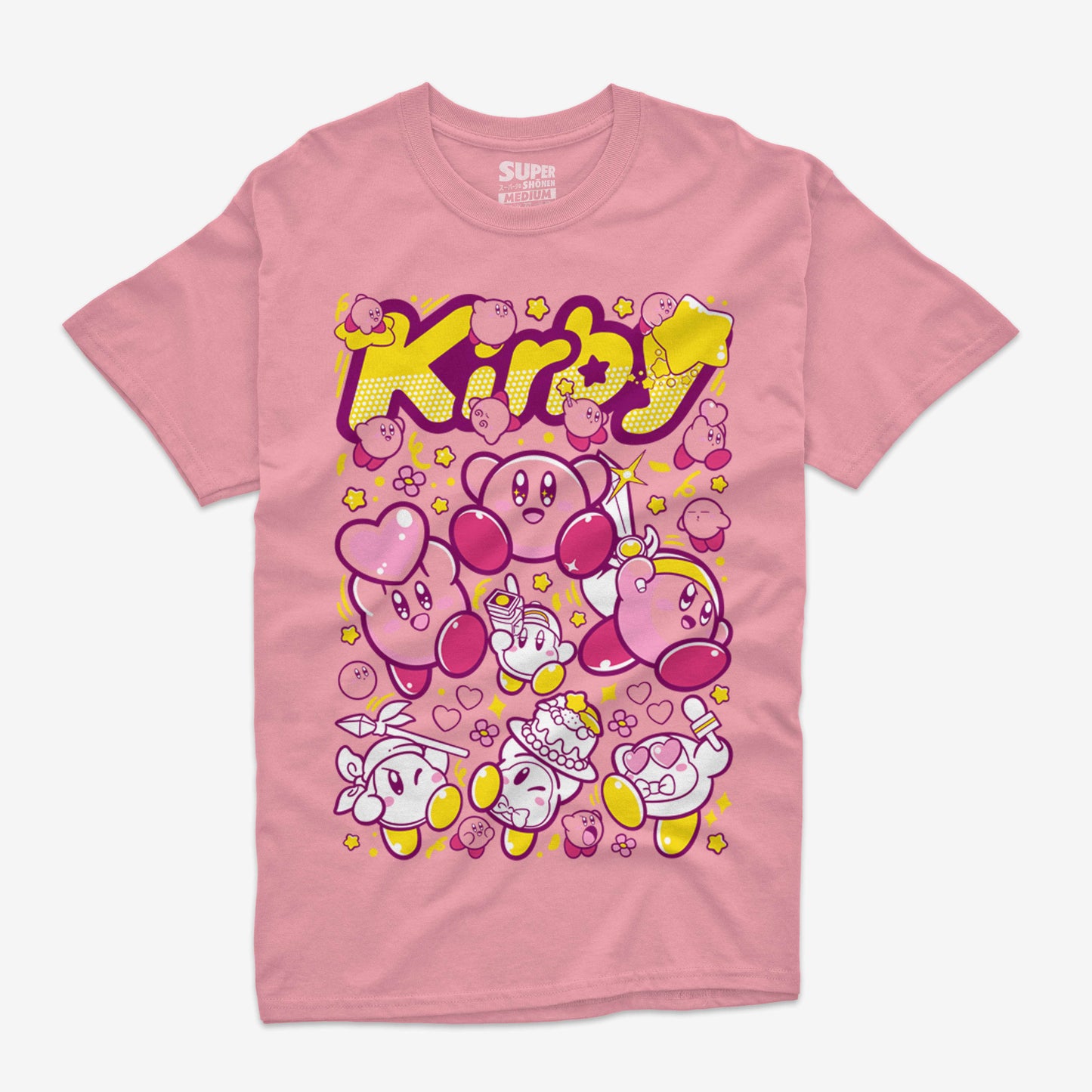 Polera Rosada Kirby Nintendo Waddle Dee