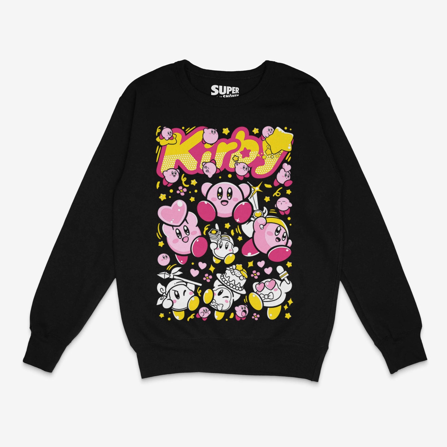 Poleron Negro Kirby Dreamland Nintendo