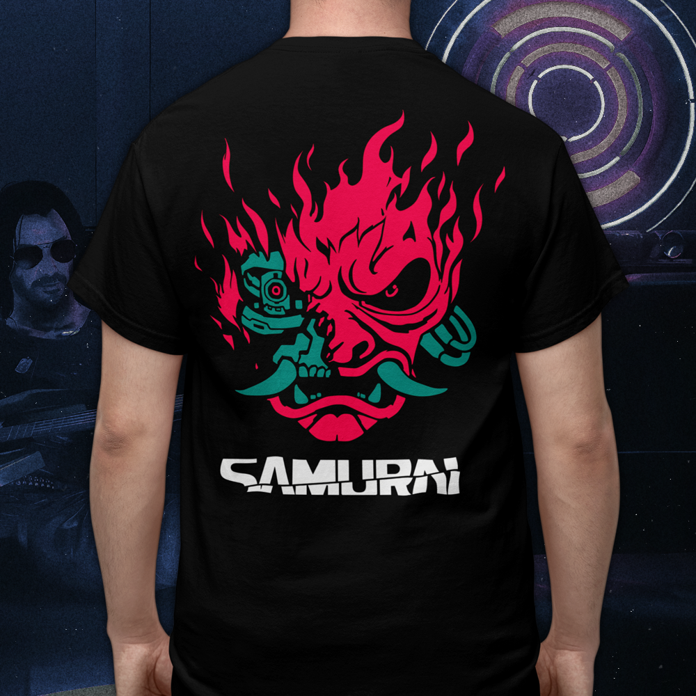 Polera Samurai Frente/Espalda