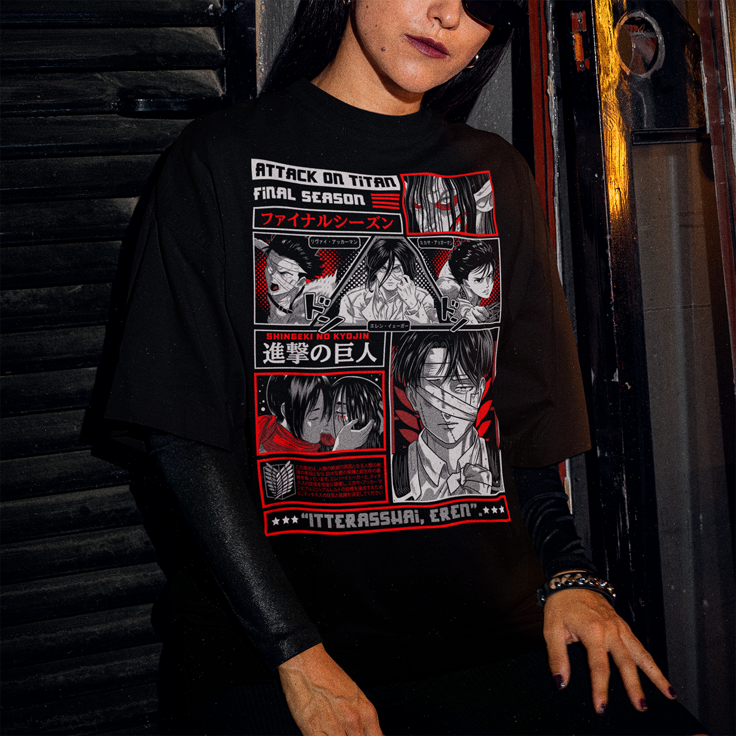 Polera Shingeki No Kyojin: Final Season
