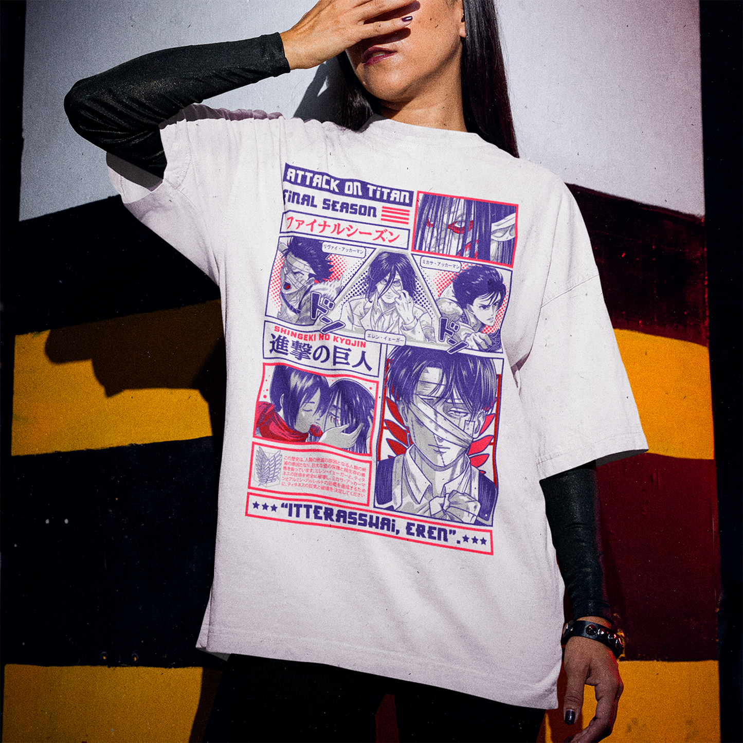 Polera Shingeki No Kyojin: Final Season