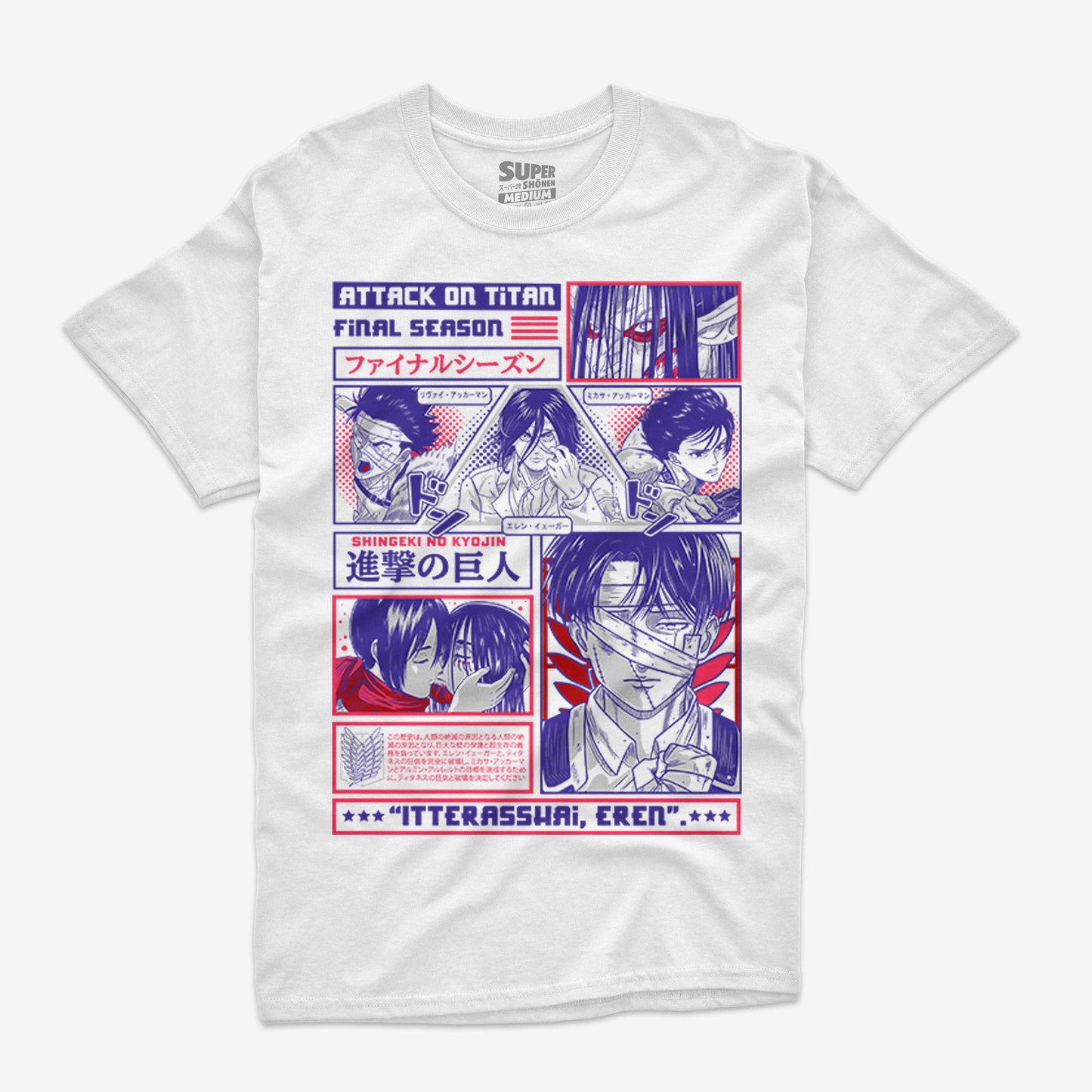 Polera Shingeki No Kyojin: Final Season
