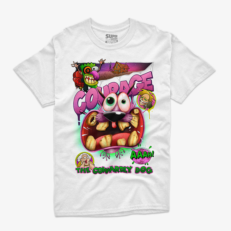 Polera Coraje El Perro Cobarde