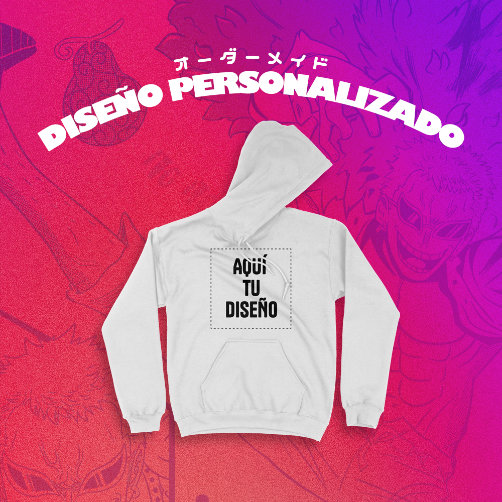 Hoodie Personalizado Blanco