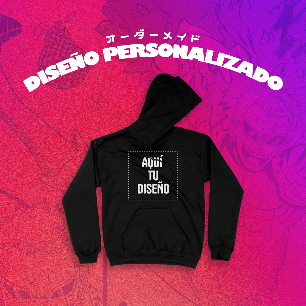 Hoodie Personalizado Negro