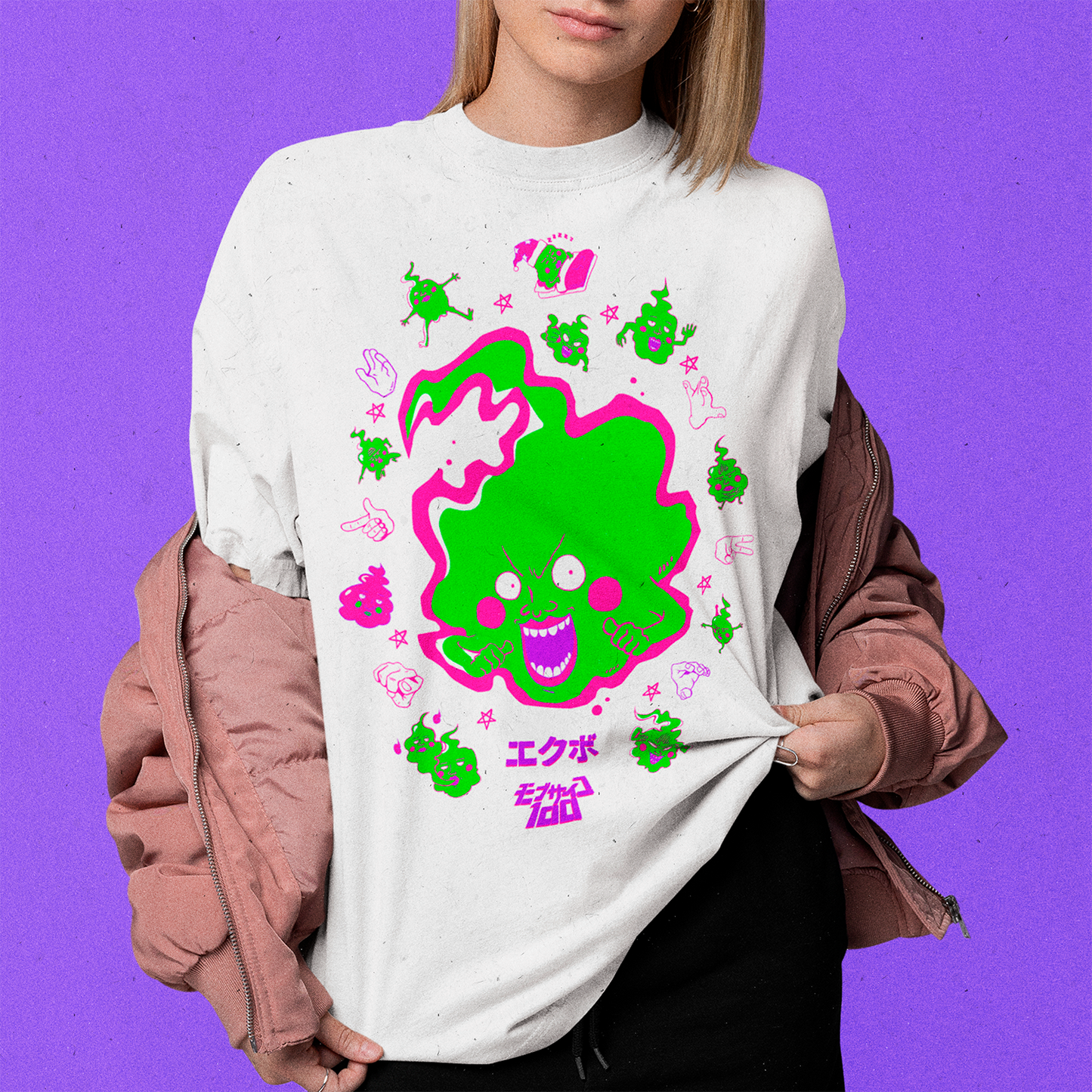 Polera Mob Psycho 100: Ekubo