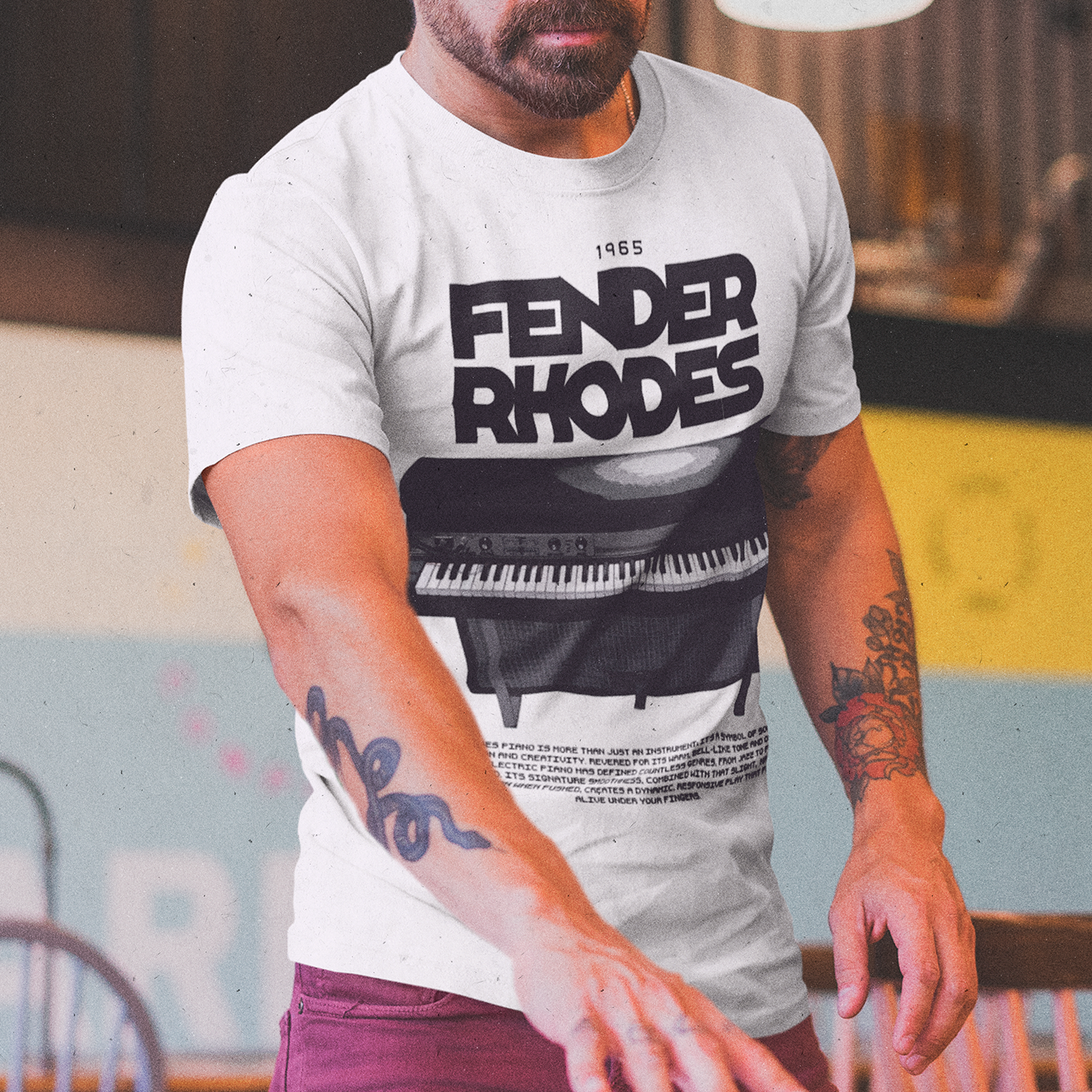 Polera Fender Rhodes