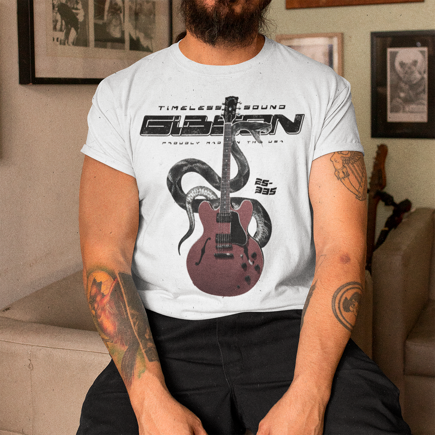 Polera Gibson ES-335