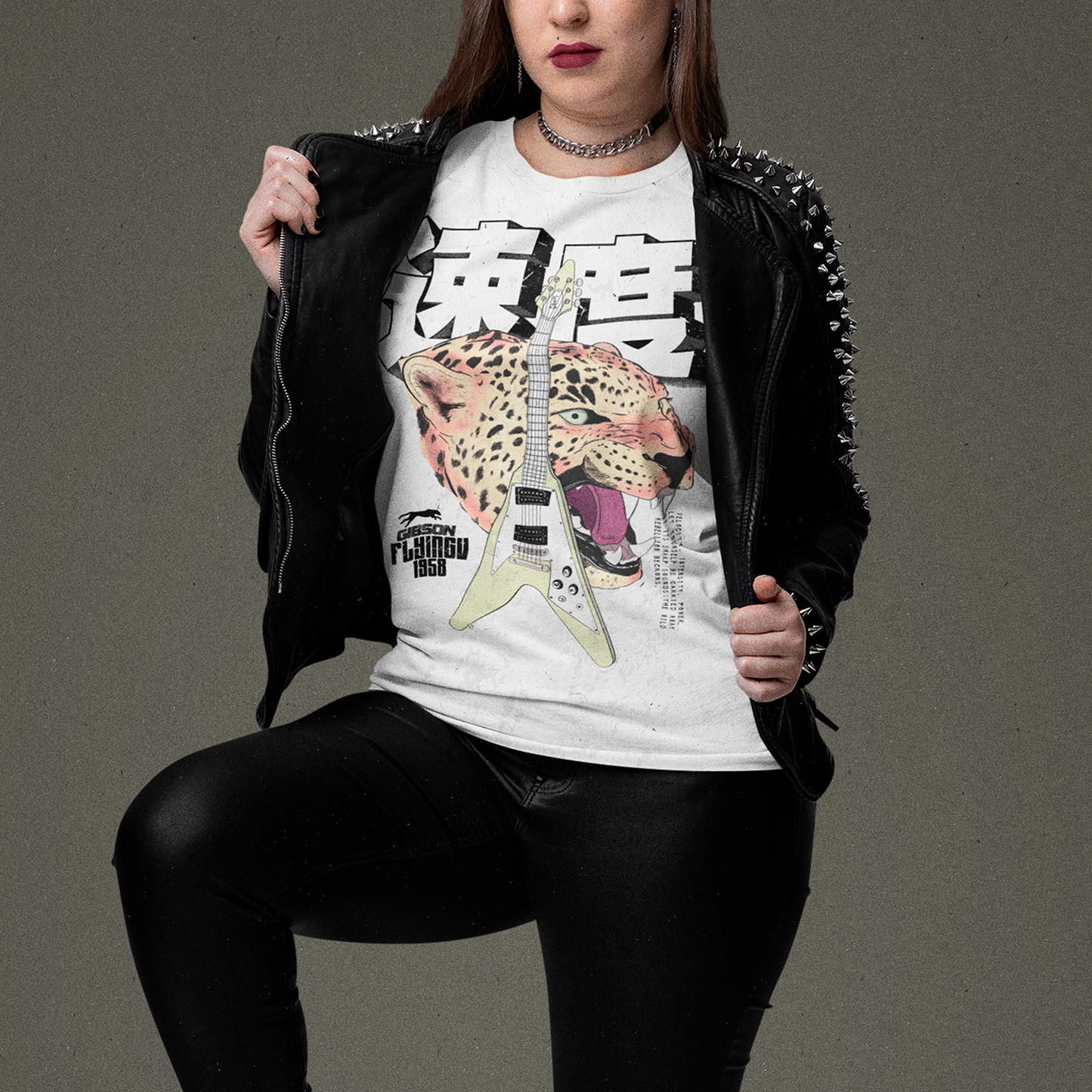 Polera Gibson Flying-V