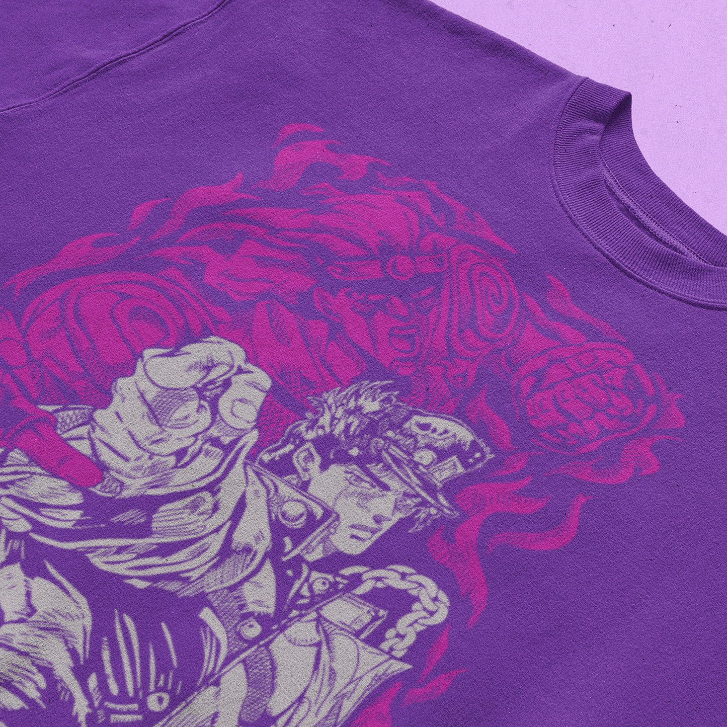 Polera Jotaro Kujo & Star Platinum (Ver. 2017)