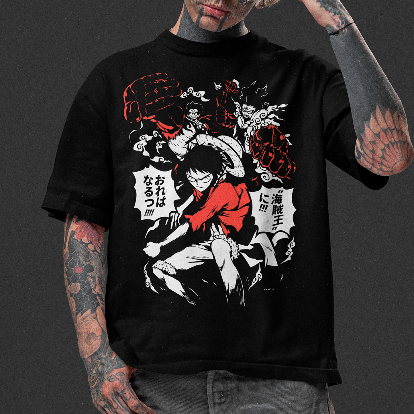 Polera Luffy Gears