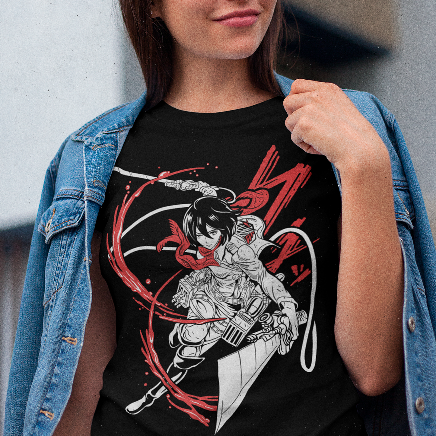 Polera Mikasa Ackerman