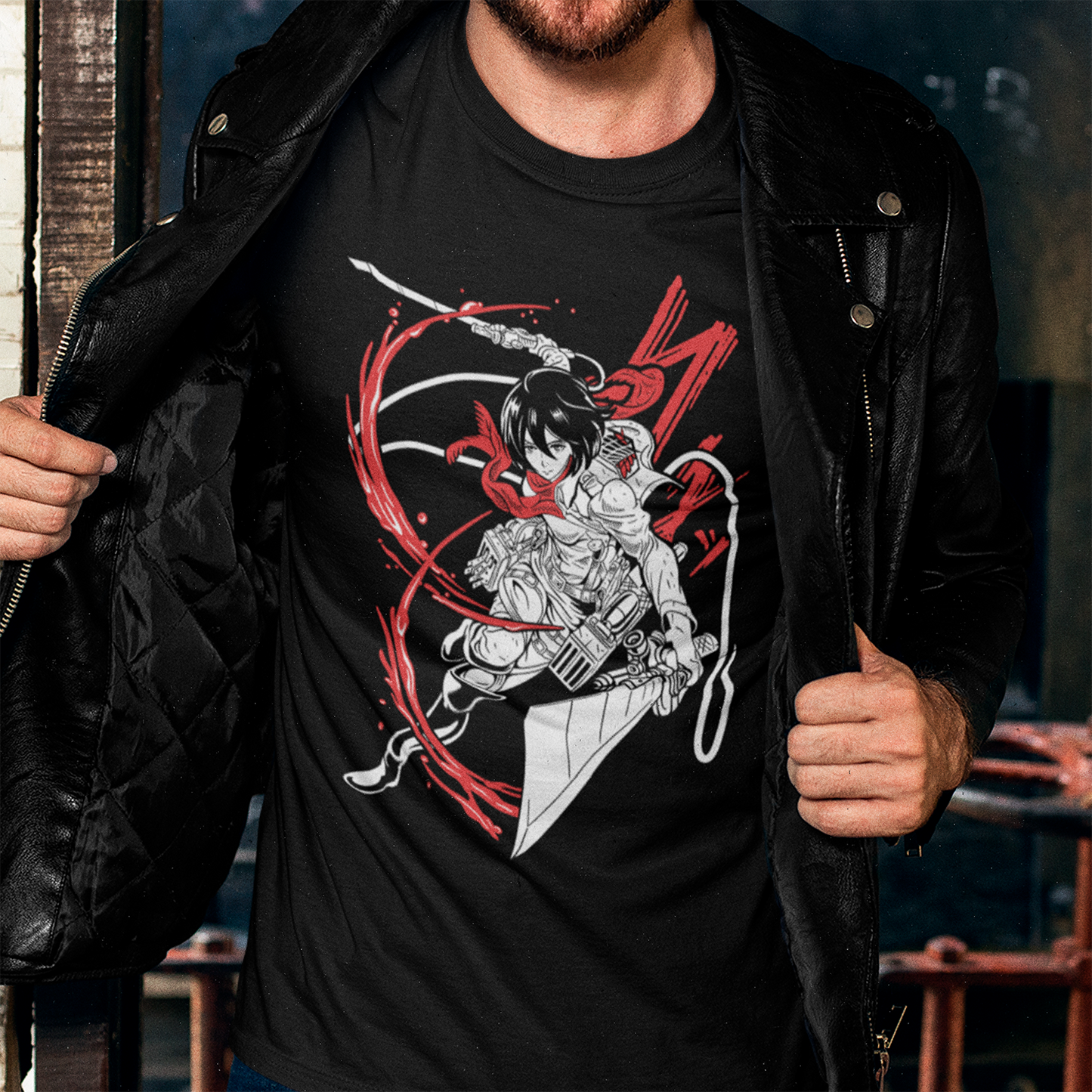 Polera Mikasa Ackerman