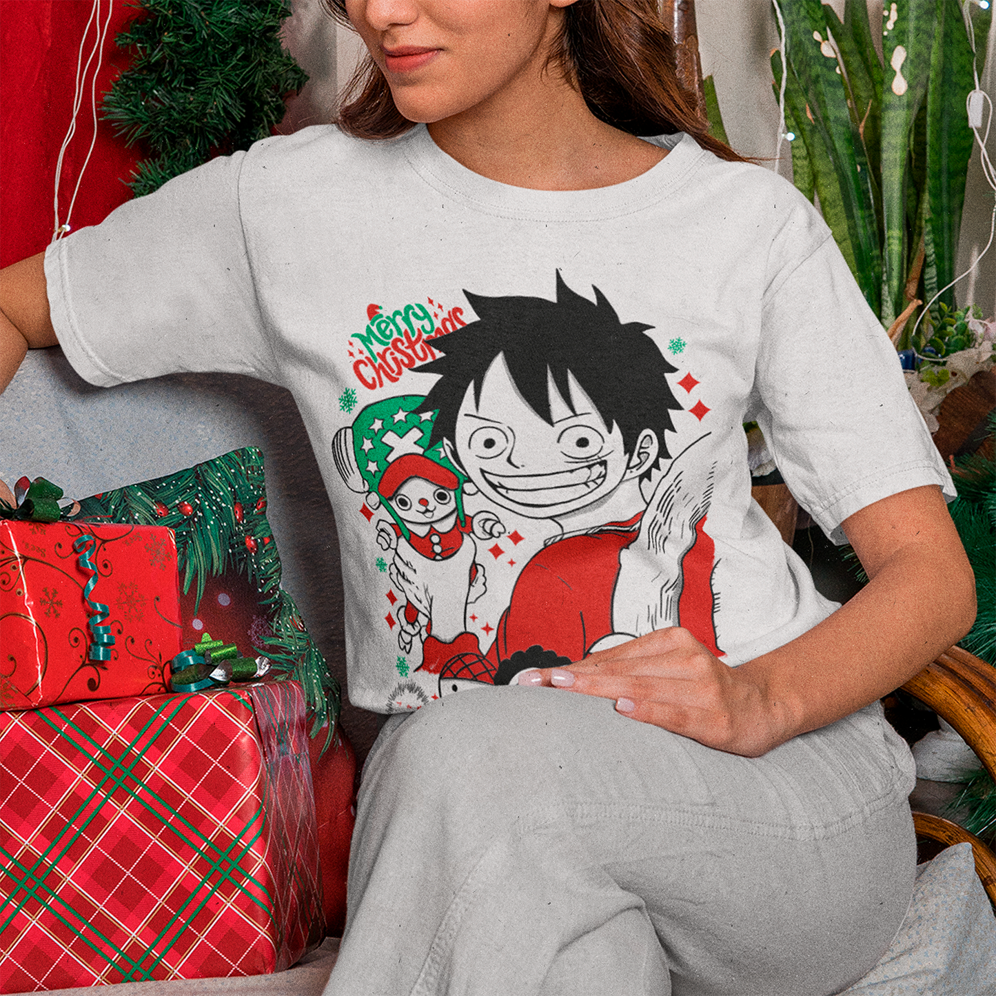 Polera One Piece Christmas