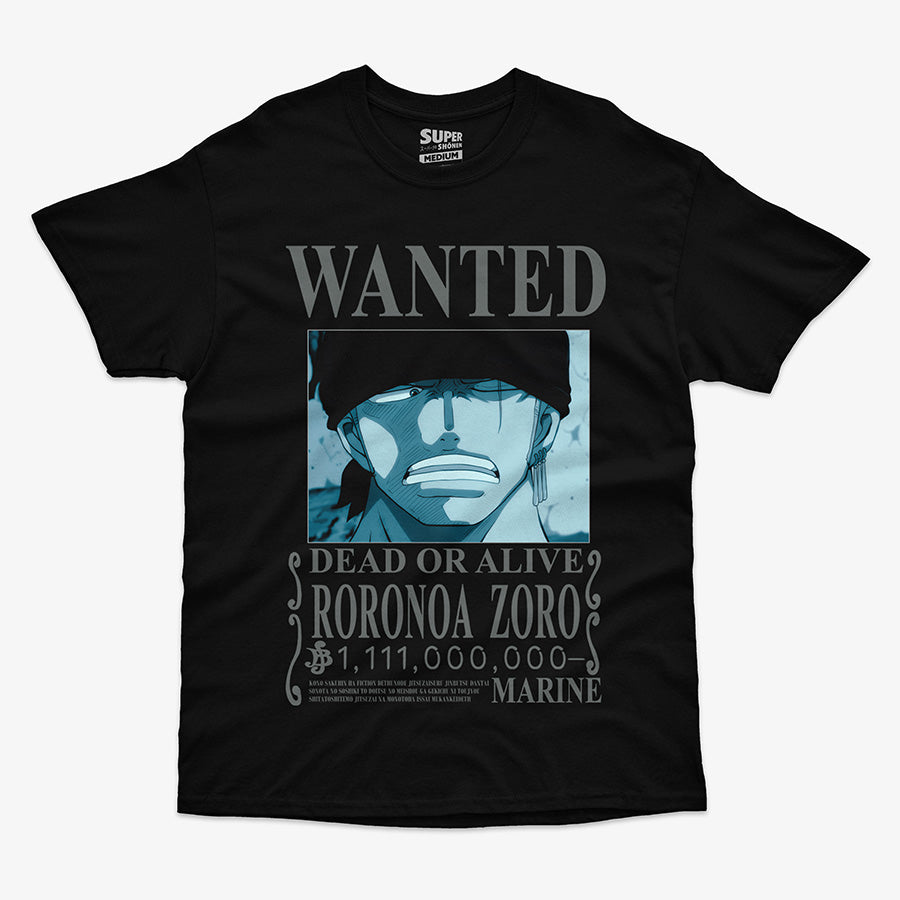 Polera Roronoa Zoro Wanted