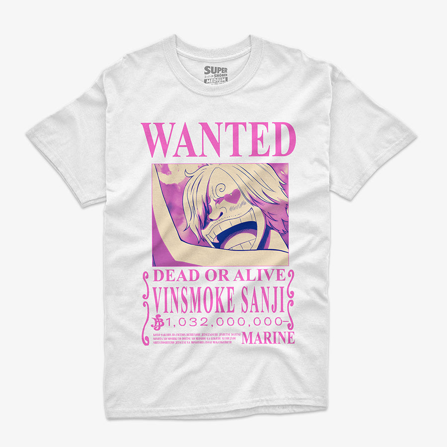 Polera Sanji Vinsmoke Wanted